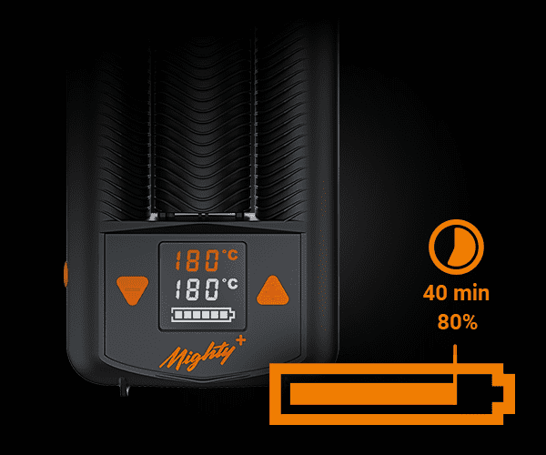 Storz and Bickel Mighty Plus Black Vaporizér na sušinu | Upinsmoke.cz